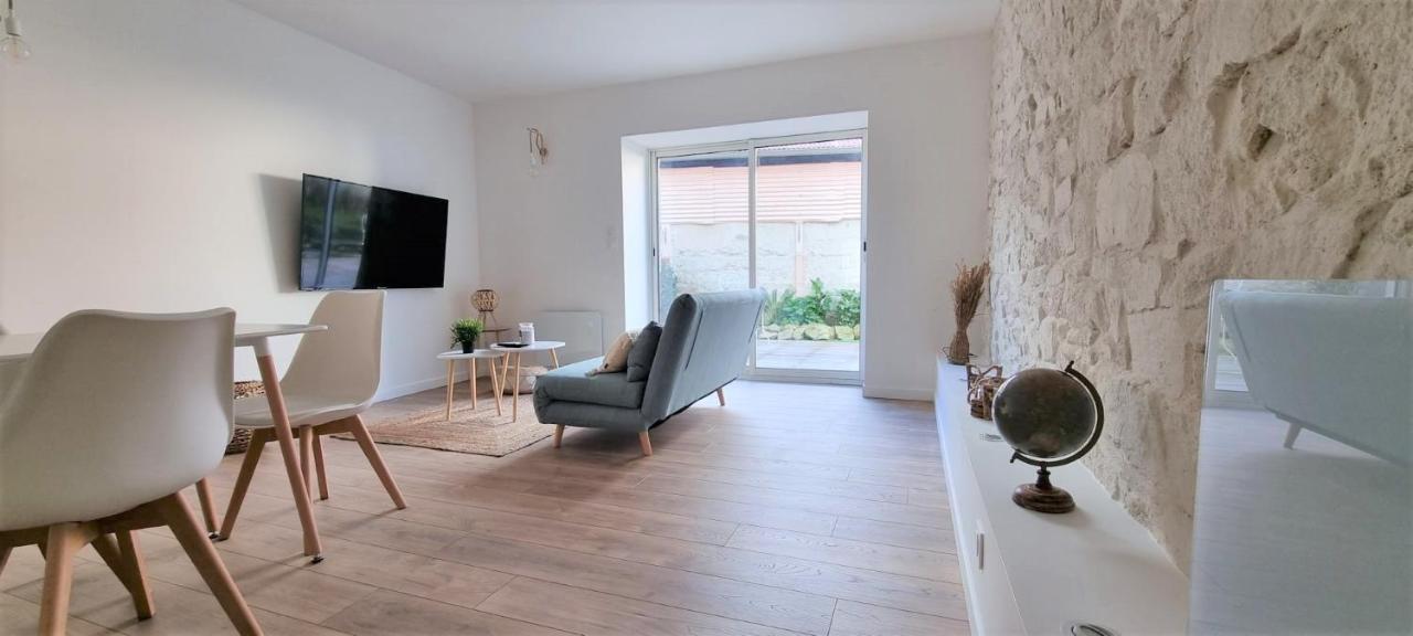 Le P'Tit Boheme, Terrasse Privative. Apartman Lanester Kültér fotó